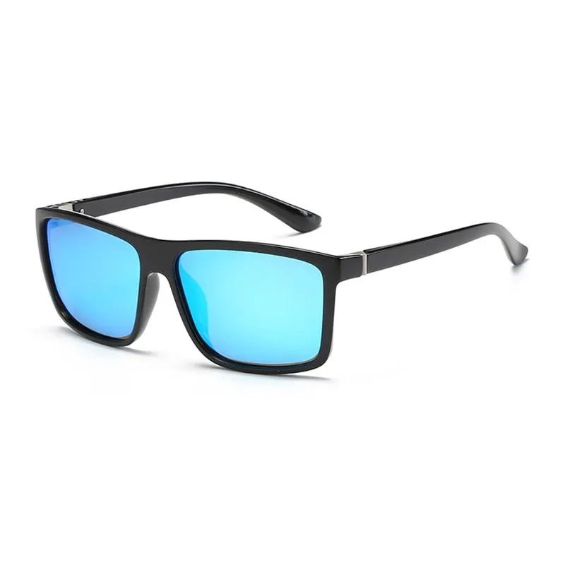 West Louis Brand Classic Square Polarized Sunglasses