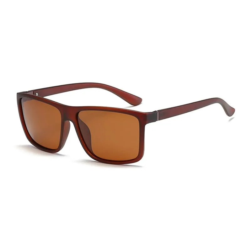 West Louis Brand Classic Square Polarized Sunglasses