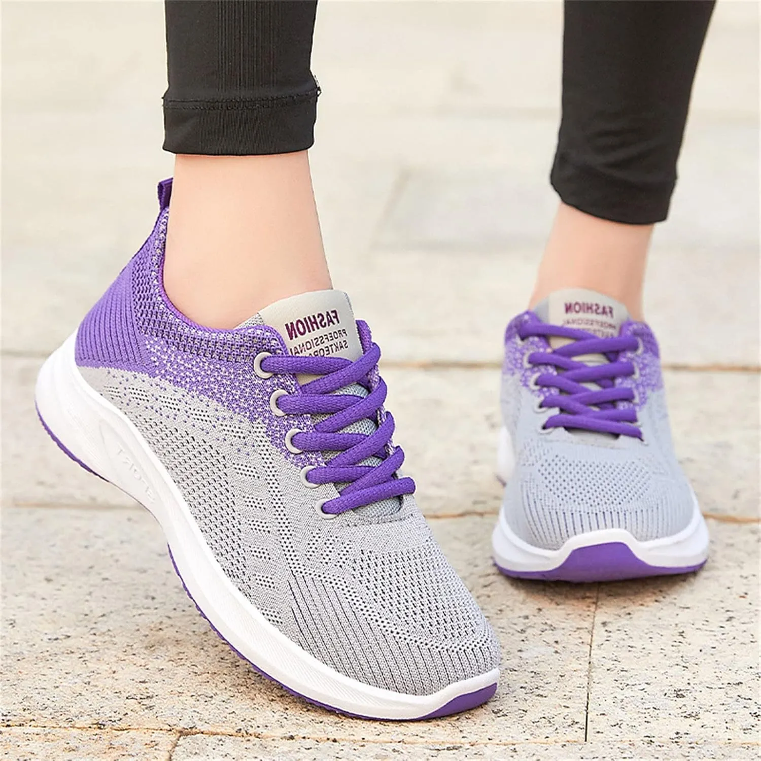 Women's Walking Shoes Lightweight Tennis Fashion Sneakers Lace Up Tennis Shoes Men Jogging Woman Shoes Casual Men Shoes Sneakers Black Tennis Shoe Trainers Shoe
