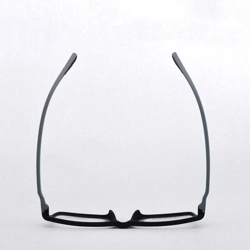 Zirosat Unisex Full Rim Square Ultem Frame Eyeglasses M2039